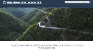 Site Web Reisemobil Schmitz