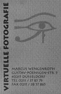 Carte de visite Photographie virtuelle