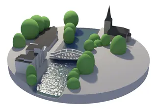 Visualisation 3D de Leichlingen