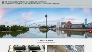 Capture d'écran de l'évaluation immobilière Meier